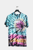 VIBES Circular Tribe Tie Dye Short Sleeve Tee