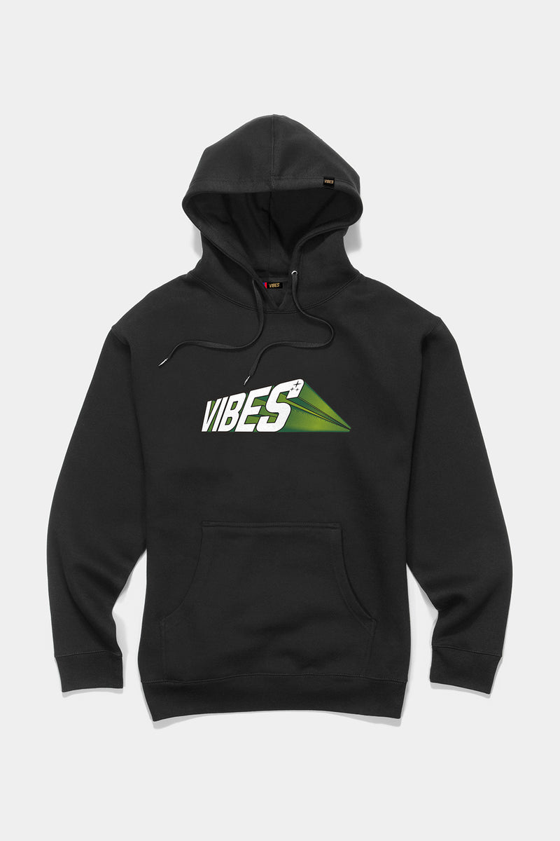 VIBES 3D Collection Black Hoodie