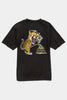 VIBES Cheetah Collection Black T-Shirt