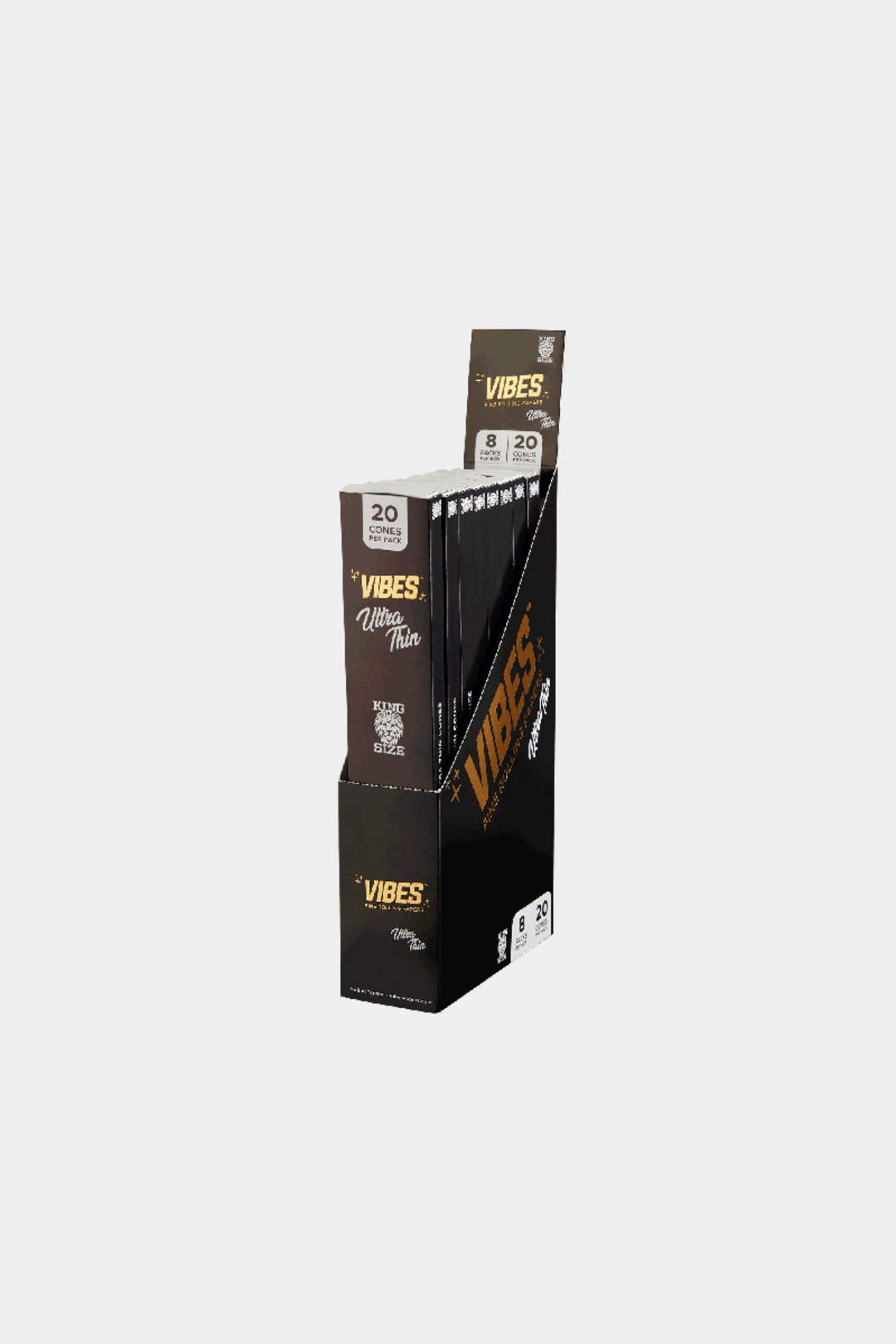 VIBES Cones Box - King Size - 20 Pack – VIBES Papers