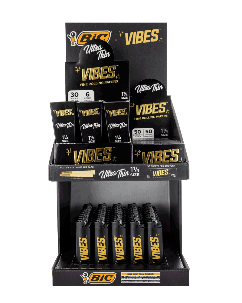 BIC x VIBES - 2-Tier Display Maxi – VIBES Papers