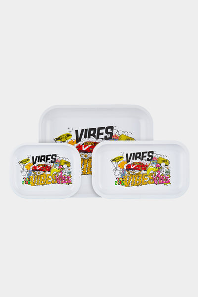 VIBES Clouds of Smoke Rolling Tray - Multiple Sizes — Souzza